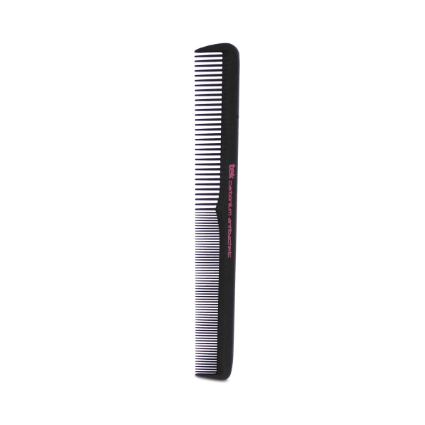 Tek Расческа для волос Carbonium Antibacteric Haircut Comb with Thick and Wide Teeth купить