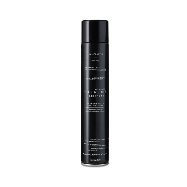Farmavita Лак для волос сверхсильной фиксации HD Hairspray Exstreme, 500 мл купить