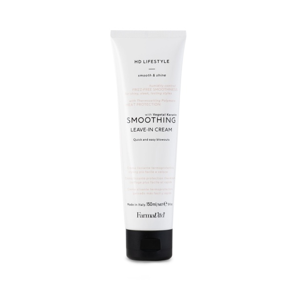 Farmavita Выпрямляющий теплозащитный крем средней фиксации HD Smoothing Leave-in Cream, 150 мл купить