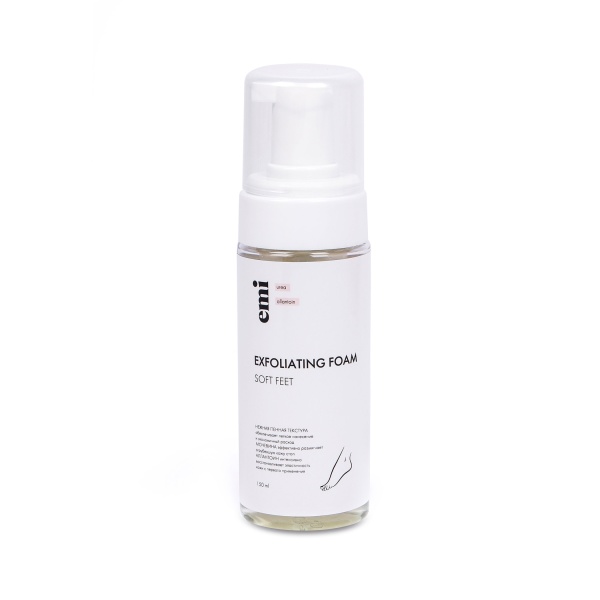 E.Mi Экспресс-размягчитель для загрубевшей кожи стоп Spa Exfoliating Foam Soft Feet, 150 мл купить