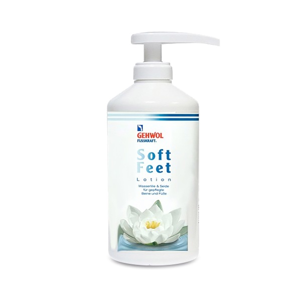 Gehwol Увлажняющий лосьон водяная лилия и шелк Soft Feet Lotion, 500 мл купить