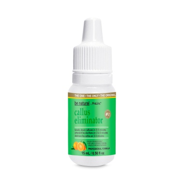 Be Natural Средство для удаления натоптышей Callus Eliminator, аромат апельсина, 15 мл купить