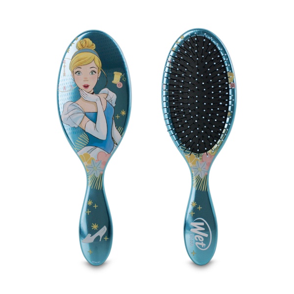 Wet Brush Щетка для спутанных волос Золушка Disney Princess True Cinderella, голубая купить