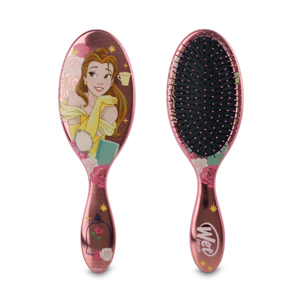 Wet Brush Щетка для спутанных волос Белль Disney Princess Wholehearted Belle, светло-розовая купить