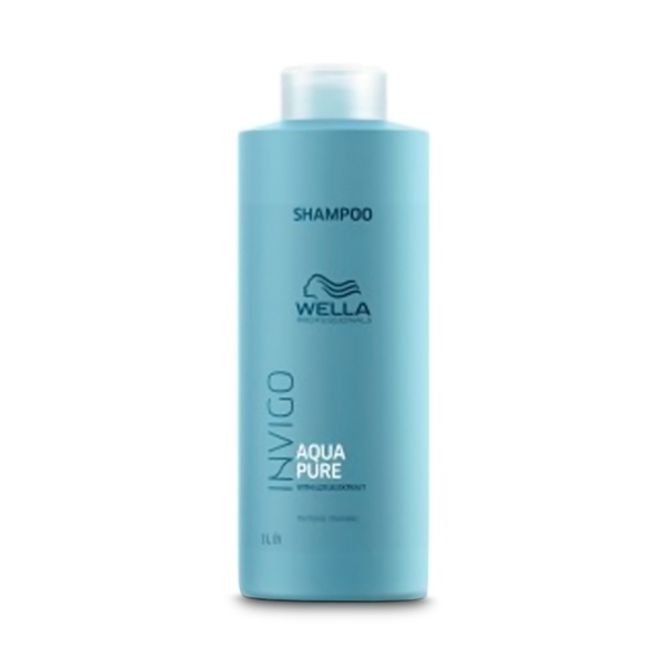 Wella Professionals Очищающий шампунь с экстрактом лотоса Invigo Balance Aqua Pure With Lotus Extract shampoo, 1000 мл купить