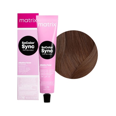 Маtrix Крем-краска для волос Cоlоr Sync, 5ММ Шатен светлый Мокка Мокка, 90 мл купить
