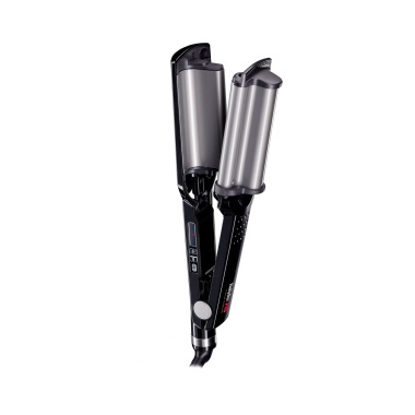 BaByliss Pro Плойка для создания глубоких волн Titanium Tourmaline Ionic Hi Def Waiver, с терморегулятором, 19 мм купить