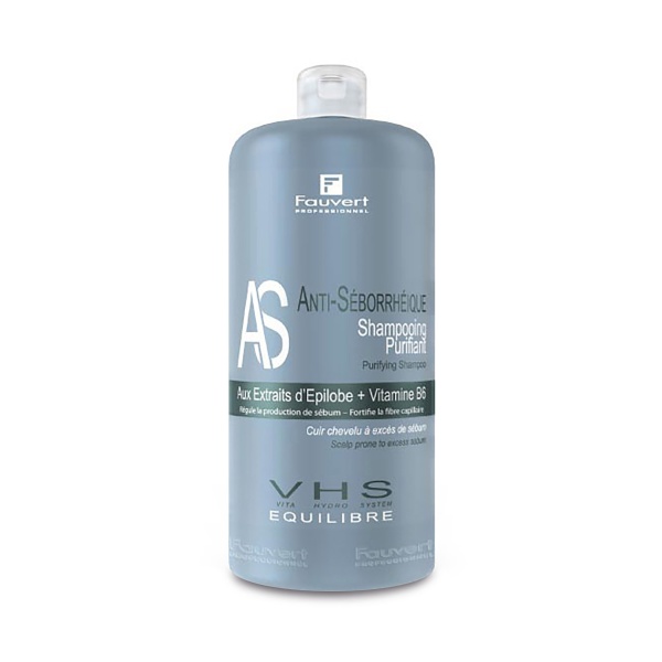 Fauvert Professionnel Шампунь очищающий с антисеборейным действием Здоровье Eq Vita Hydro System, 1000 мл купить