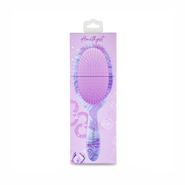 Framar Распутывающая щетка для волос Аместист Moonstone Amethyst Detangle Brush купить