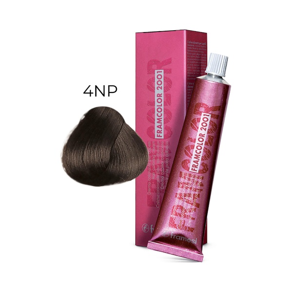 Framesi Крем-краска для волос Framcolor 2001, 4NP средний шатен, 60 мл купить