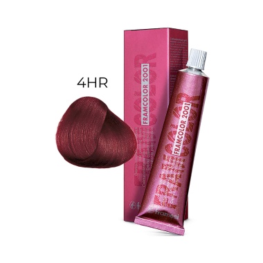 Framesi Крем-краска для волос Framcolor 2001, 4HR средний шатен молодое вино, 60 мл купить