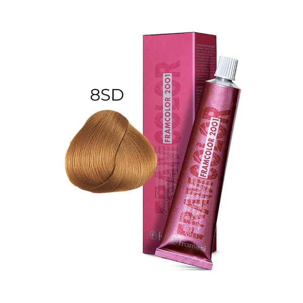 Framesi Крем-краска для волос Framcolor 2001, 8SD светло- золотистый, 60 мл купить