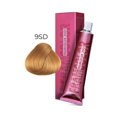 Framesi Крем-краска для волос Framcolor 2001, 9SD очень светло-золотистый, 60 мл купить