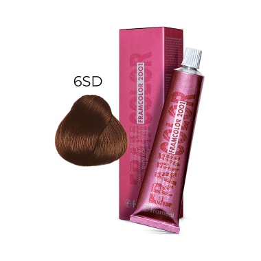 Framesi Крем-краска для волос Framcolor 2001, 6SD темно- золотистый, 60 мл купить