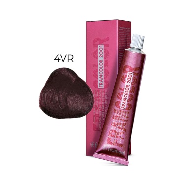Framesi Крем-краска для волос Framcolor 2001, 4VR фиолетово-красный, 60 мл купить