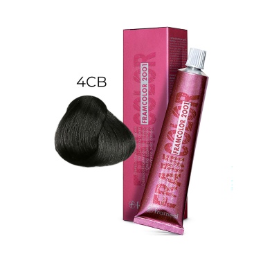 Framesi Крем-краска для волос Framcolor 2001, 4CB средне-каштановый холодный коричневый, 60 мл купить