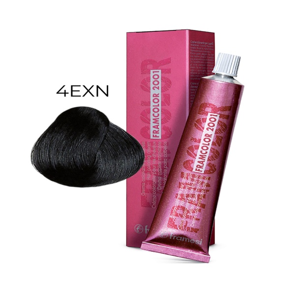 Framesi Крем-краска для волос Framcolor 2001, 4EXN средний каштан натурально холодный экстра, 60 мл купить