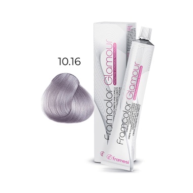 Framesi Крем-краска для волос Framcolor Glamour, 10.16 очень светлый блондин пепельно-перламутровый, 100 мл купить