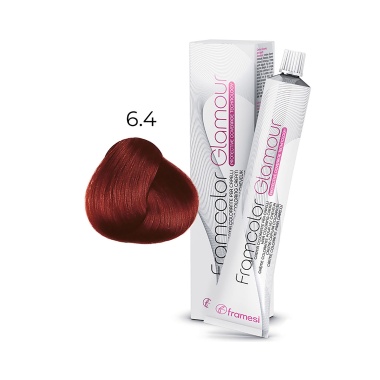 Framesi Крем-краска для волос Framcolor Glamour, 6.4 медный темный блондин, 100 мл купить