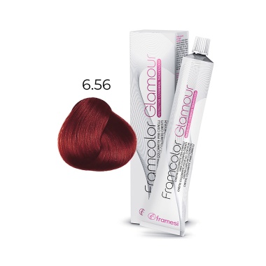 Framesi Крем-краска для волос Framcolor Glamour, 6.56 натуральный красный темный блондин, 100 мл купить