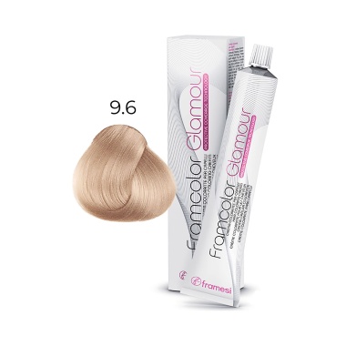 Framesi Крем-краска для волос Framcolor Glamour, 9.6 светлый блондин жемчужный, 100 мл купить