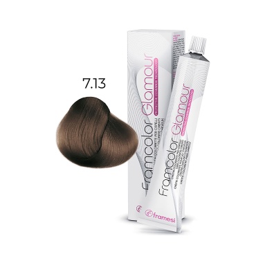 Framesi Крем-краска для волос Framcolor Glamour, 7.13 русый олива , 100 мл купить