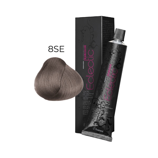 Framesi Крем-краска для волос Framcolor Eclectic, 8SE светлый блондин дымчато-серебристый, 60 мл купить