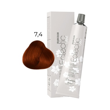 Framesi Крем-краска для волос Framcolor Eclectic Care, 7.4 средний блондин медный, 60 мл купить
