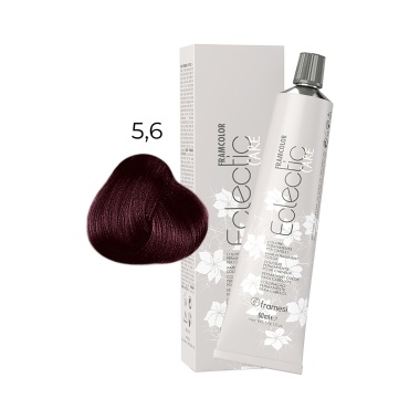 Framesi Крем-краска для волос Framcolor Eclectic Care, 5.6 светлый шатен фиолетовый, 60 мл купить