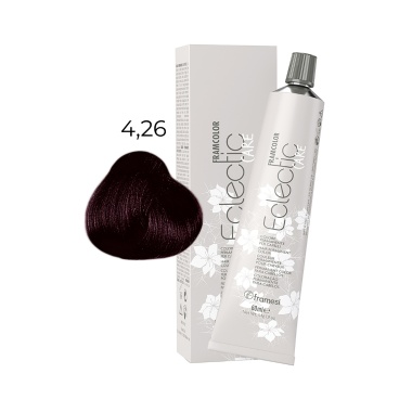 Framesi Крем-краска для волос Framcolor Eclectic Care, 4.26 шатен фиолетово-синий, 60 мл купить