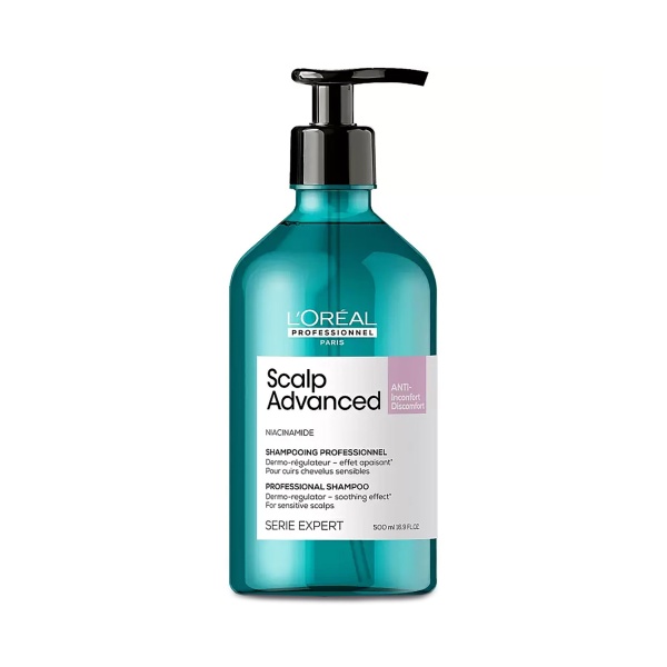 L'Оreаl Prоfessiоnnel Шампунь для чувствительной кожи головы Scalp Advanced, 500 мл купить