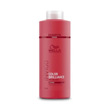 Wella Professionals Шампунь для защиты цвета окрашенных жестких волос Invigo Brilliance, 1000 мл купить