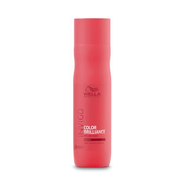 Wella Professionals Шампунь для защиты цвета окрашенных жестких волос Invigo Brilliance, 250 мл купить
