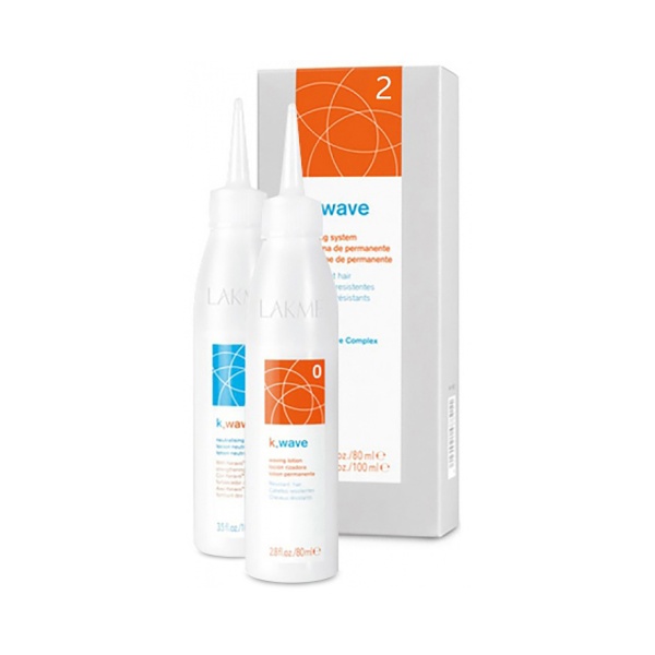 Lakme Лосьон для завивки волос K.Wave 2, 80 мл + Лосьон-нейтрализатор K.Wave, 100 мл купить