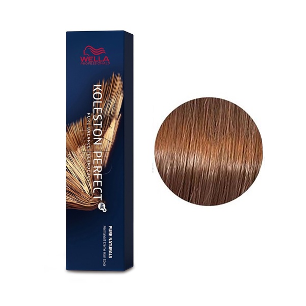 Wella Professionals Стойкая крем-краска Koleston Perfect Me+, 7/47 красный коричневый средний блонд, 60 мл купить
