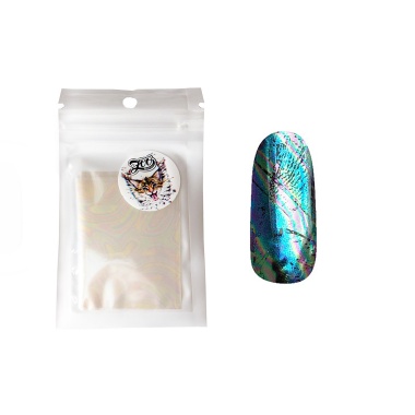 Zoo Nail Art Фольга переводная Северное сияние, №1163, 4x50 см купить