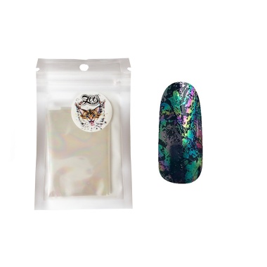 Zoo Nail Art Фольга переводная Северное сияние, №1164, 4x50 см купить