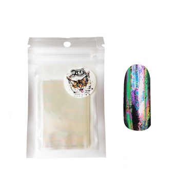 Zoo Nail Art Фольга переводная Северное сияние, №1166, 4x50 см купить