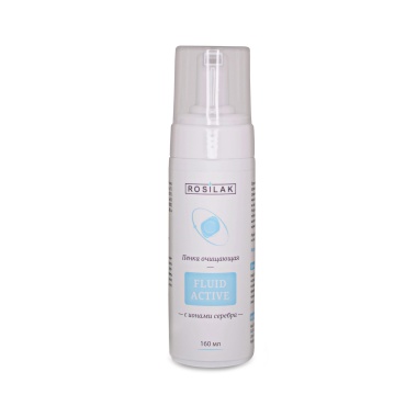 Rosilak Пенка очищающая для тела с ионами серебра Fluid Active, 160 мл купить