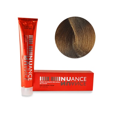 Punti Di Vista Крем-краска для волос с керамидами Nuance Hair Color Cream, 8 светлый блондин, 100 мл купить