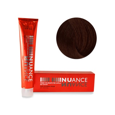 Punti Di Vista Крем-краска для волос с керамидами Nuance Hair Color Cream, 5.4 светло-каштановый медный, 100 мл купить