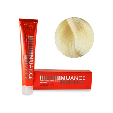 Punti Di Vista Крем-краска для волос с керамидами Nuance Hair Color Cream, 10 платиновый блондин, 100 мл купить