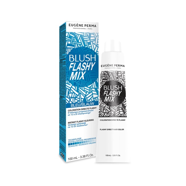 Eugene Perma Краска для волос Blush Flashy Mix, голубой, 100 мл купить