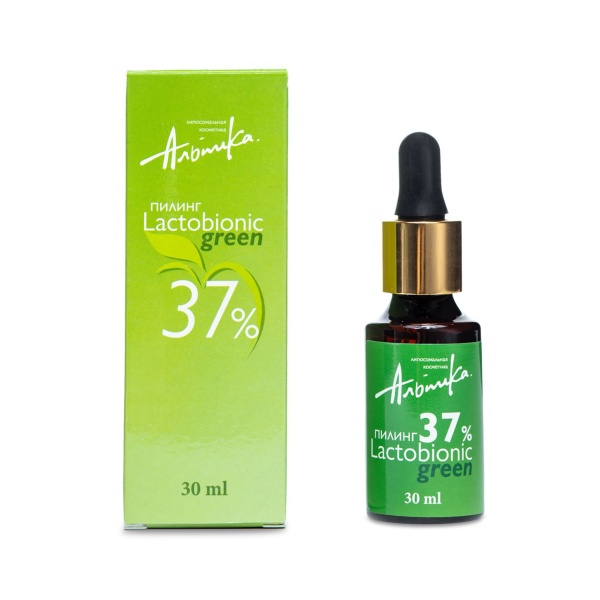 Alpika Cosmetics Пилинг Lactobionic Green 37%, 30мл купить