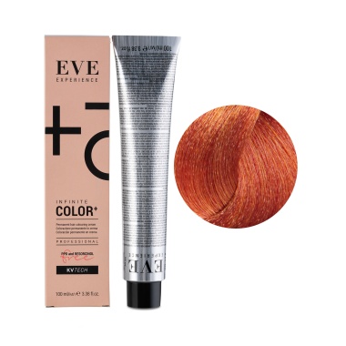 Farmavita Крем-краска для волос Eve Experience Color Cream, 7.44 блондин насыщенный медный, 100 мл купить