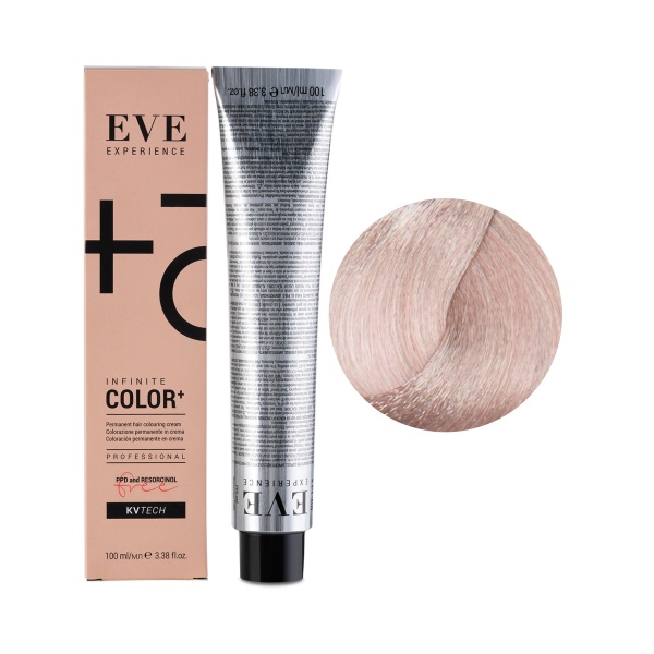 Farmavita Крем-краска для волос Eve Experience Color Cream, 10.21 платиновый блондин перламутрово-пепельный, 100 мл купить