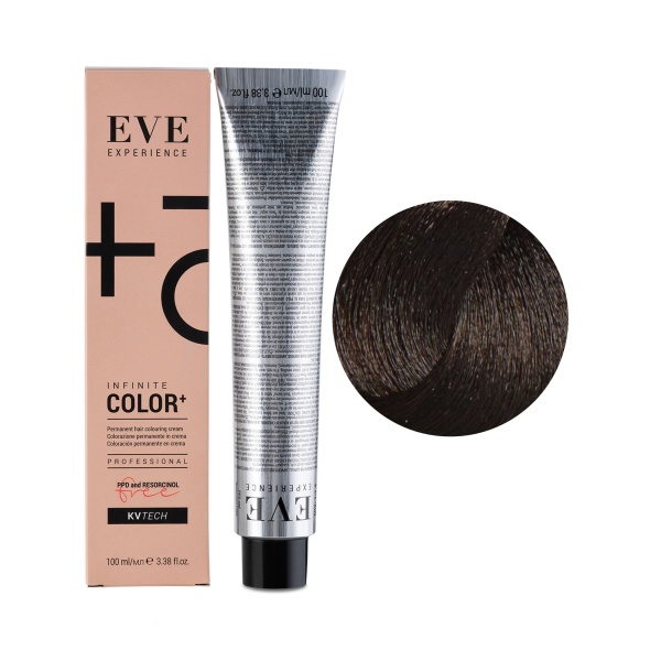 Farmavita Крем-краска для волос Eve Experience Color Cream, 5.81 коричневый пепельный, 100 мл купить