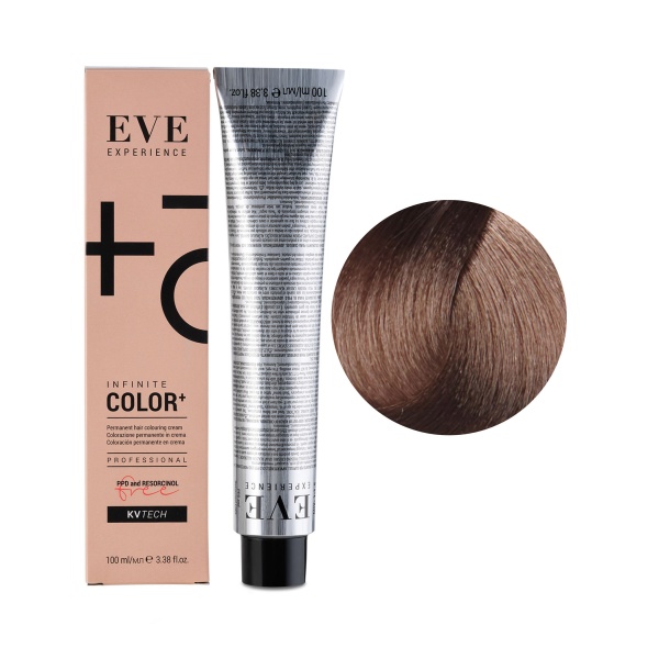 Farmavita Крем-краска для волос Eve Experience Color Cream, 7.1 блондин пепельный, 100 мл купить