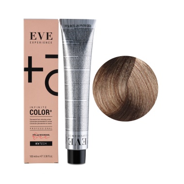 Farmavita Крем-краска для волос Eve Experience Color Cream, 8.1 светлый блондин пепельный, 100 мл купить