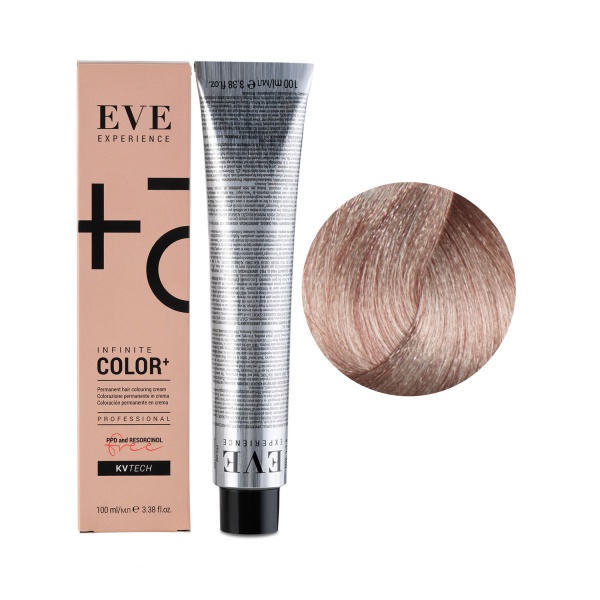Farmavita Крем-краска для волос Eve Experience Color Cream, 9.82 очень светлый блондин коричнево-перламутровый, 100 мл купить